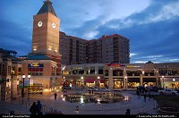 Photo by LoneStarMike | Salt Lake City  downtown, retail, clock, tower,